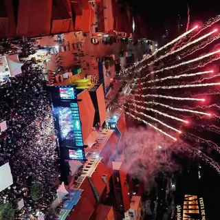 A última noite de shows da programação da Festa de Nossa Senhora dos Milagres foi marca...