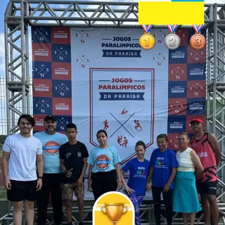 Participamos do dia 09 ao 12 de Setembro na cidade de João Pessoa dos Jogos Paralímpico...
