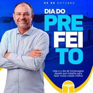FELIZ DIA DO PREFEITO! 💙