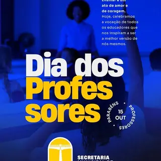 📚 15 de outubro | Dia do Professor