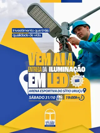 ⚽💡 CONVITE ESPECIAL À POPULAÇÃO!