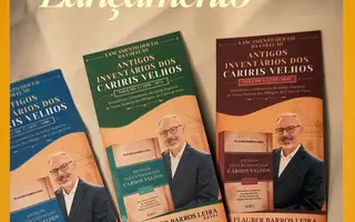 São João do Cariri lança coleção "Antigos Inventários dos Cariris Velhos"