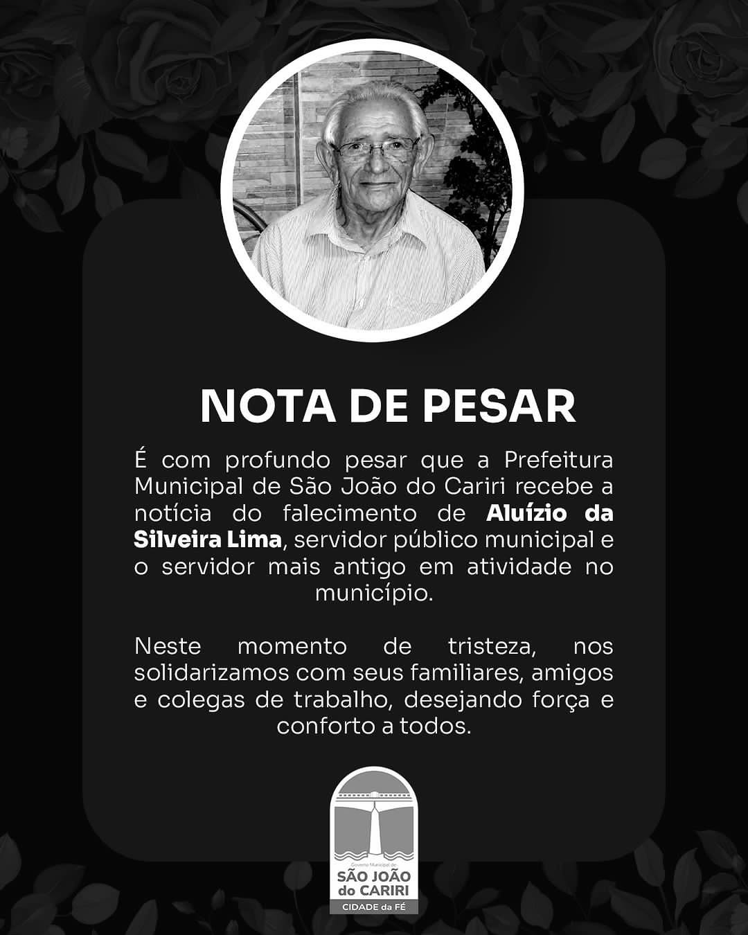 Publicação no Instagram