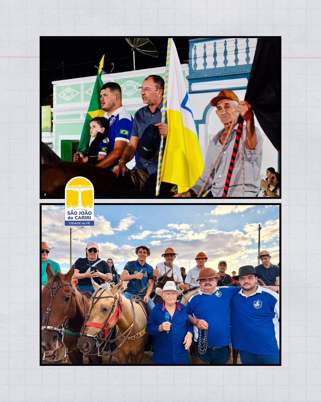 Não é #TBT, mas vale a pena relembrar momentos da 18ª Cavalgada dos Milagres.