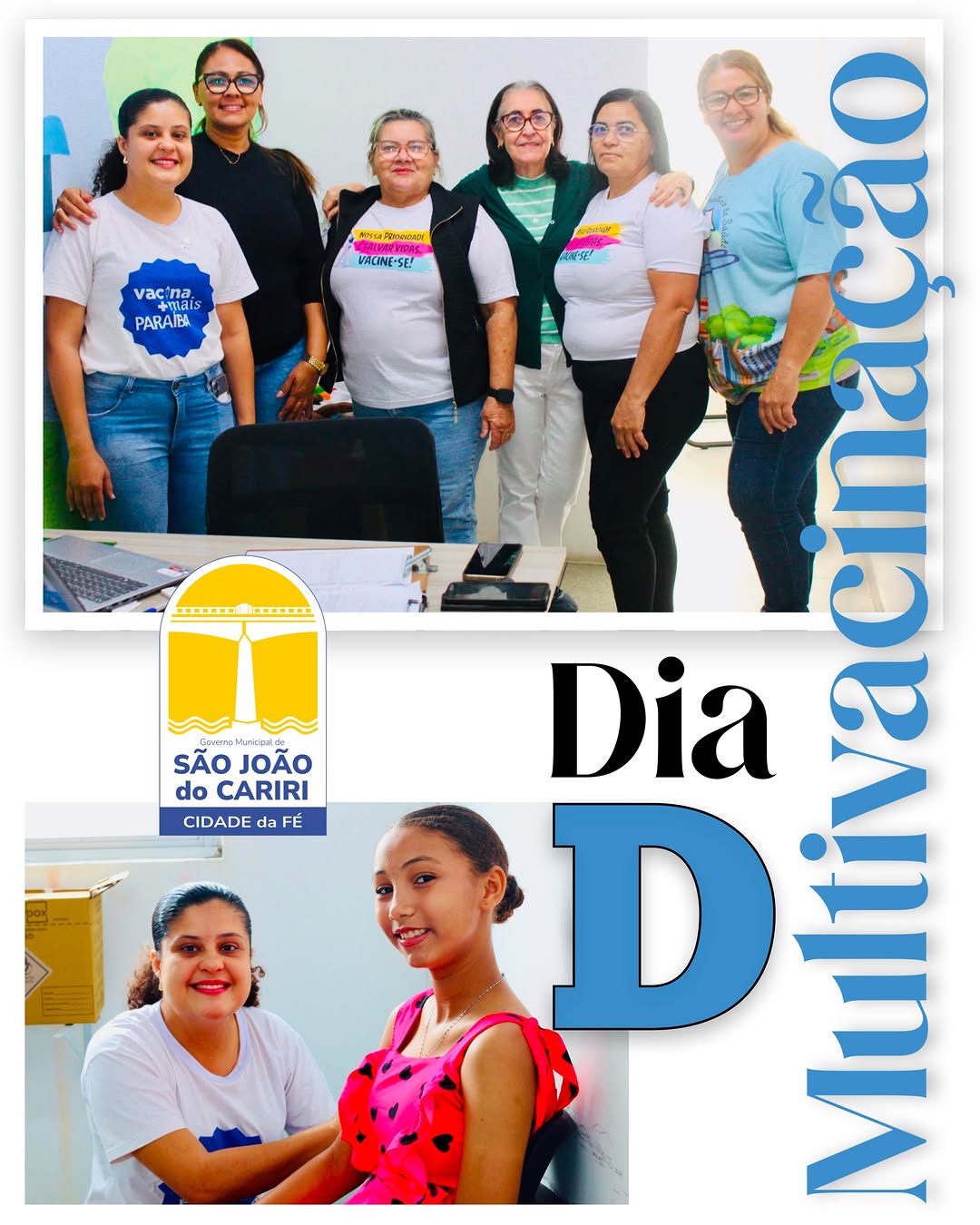 São João do Cariri realiza campanha de vacinação e reforça compromisso com a saúde pública
