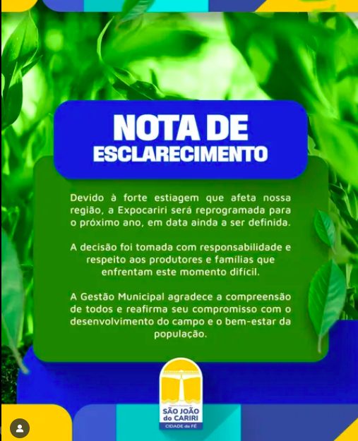 NOTA DE ESCLARECIMENTO