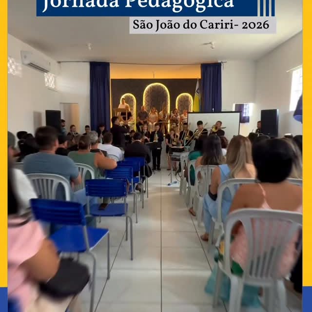 Jornada Pedagógica fortalece educação e valoriza docentes em São João do Cariri