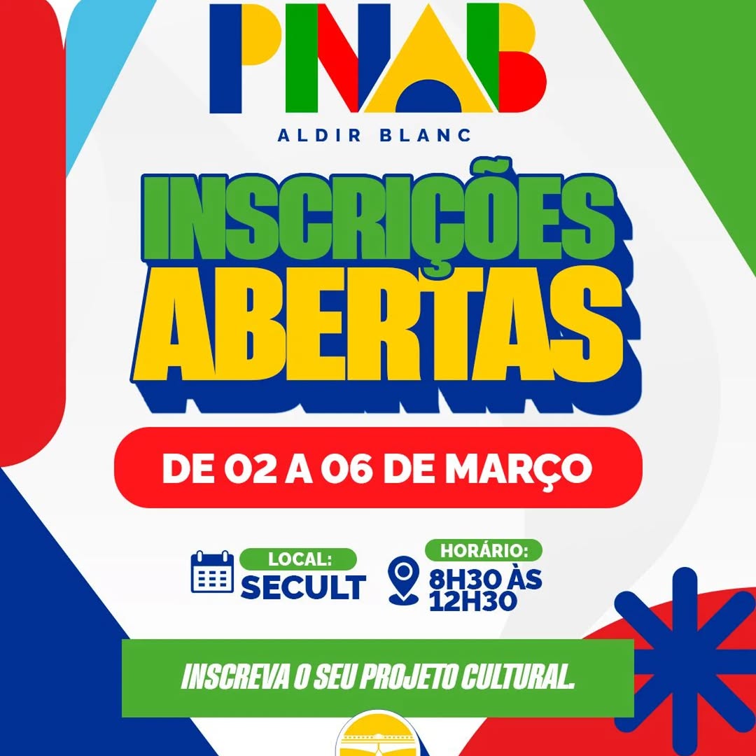 São João do Cariri: SECULT abre inscrições para projetos Lei Aldir Blanc